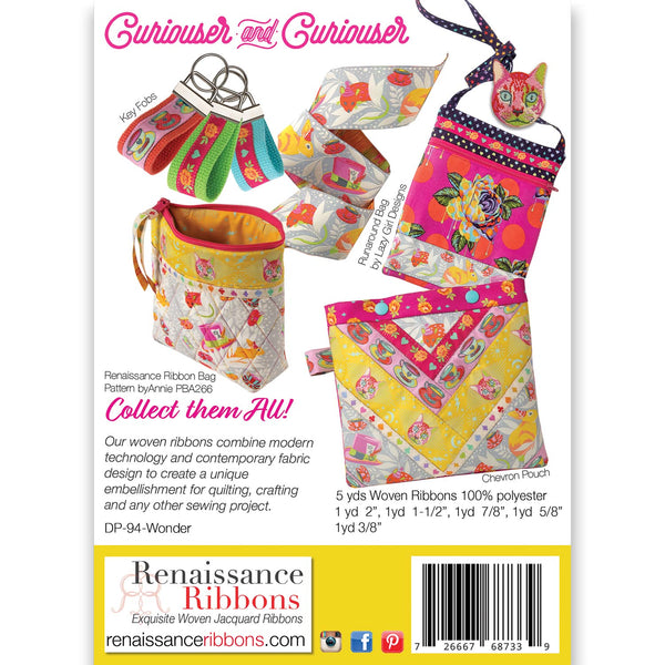 Tula Pink-Curiouser Day Dream-Wholesale 12 Packs – Renaissance Ribbons  Wholesale