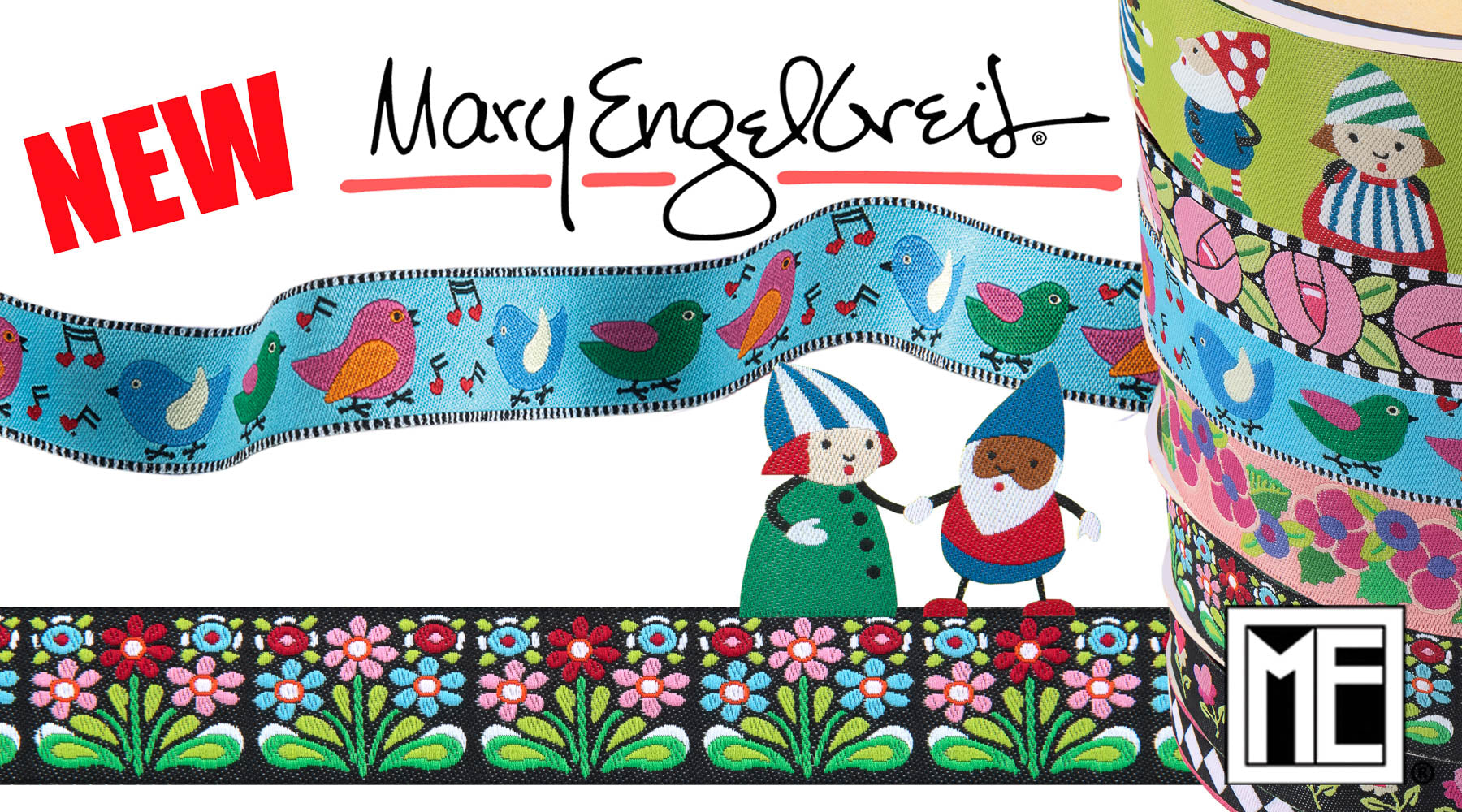 Mary Engelbreit as a Ribbon Designer too!