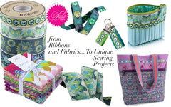 Are you a retailer? Bring together the Fabrics, the Ribbons and the projects!