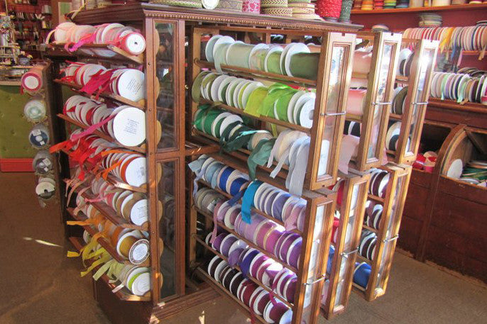 How to display your Renaissance Ribbons spools with very economical suggestions!