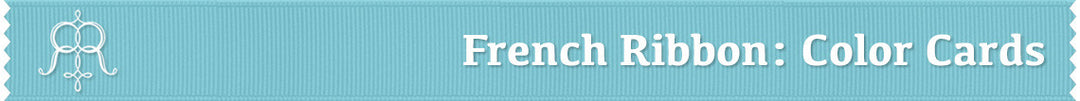 French Ribbon Color Cards