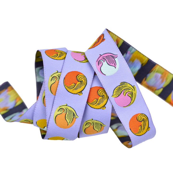 Legendary - Gumballs in Dream - 7/8" width - by Tula Pink - 15 Yard Spool