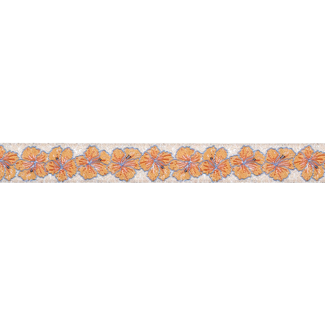 Gulf Breeze - Strands of Hibiscus - 5/8" width - by Becca Plymale - 15 Yard Spool