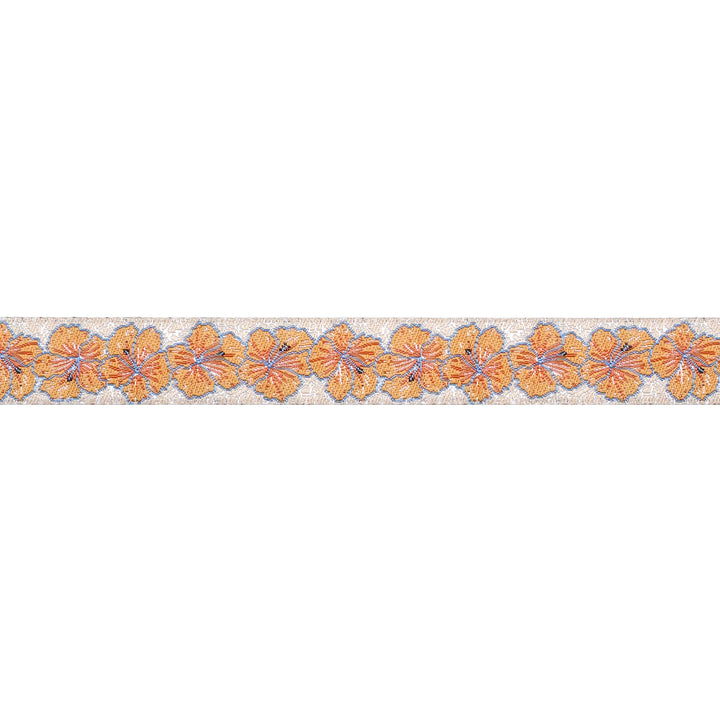 Gulf Breeze - Strands of Hibiscus - 5/8" width - by Becca Plymale - 15 Yard Spool