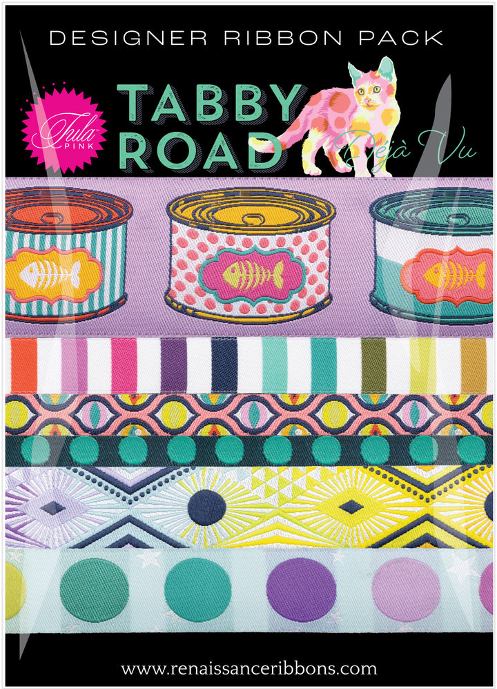 Tula Pink - Tabby Road Deja Vu - Designer Pack - PRO 3 PK