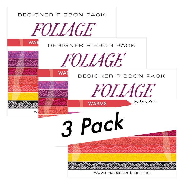 Foliage Warms - Designer Pack - PRO 3 PACK