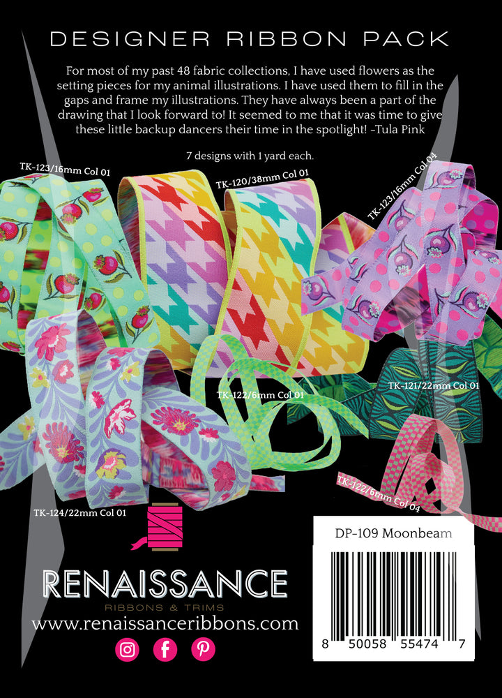Tula Pink - Untamed in Moonbeam - Designer Pack - PRO 3 PK