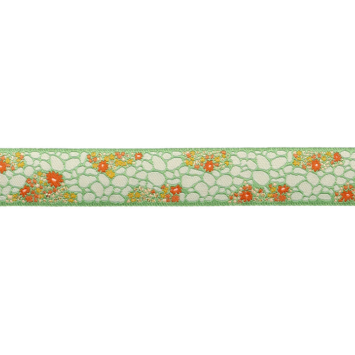 Poppy Night - Cobblestone Path - 7/8" wdith - by Renaissance Ribbons - 15 Yard Spool