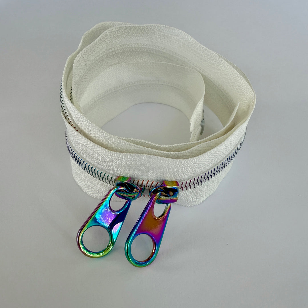 Cloud Dancer - Handbag Zipper - Renaissance Ribbons