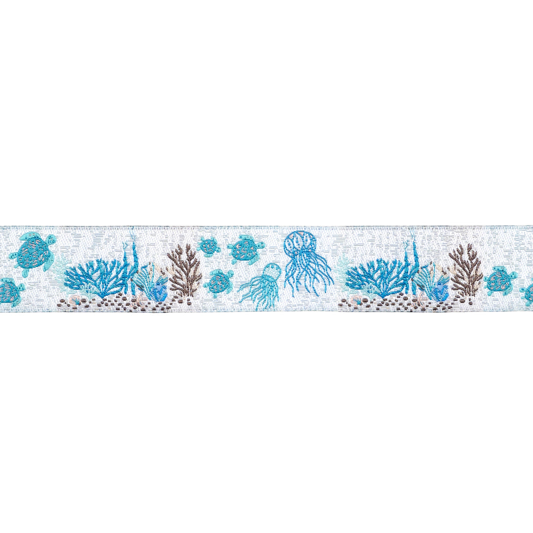 Gulf Breeze - Turtle Bay - 7/8" width - by Becca Plymale - 15 Yard Spool