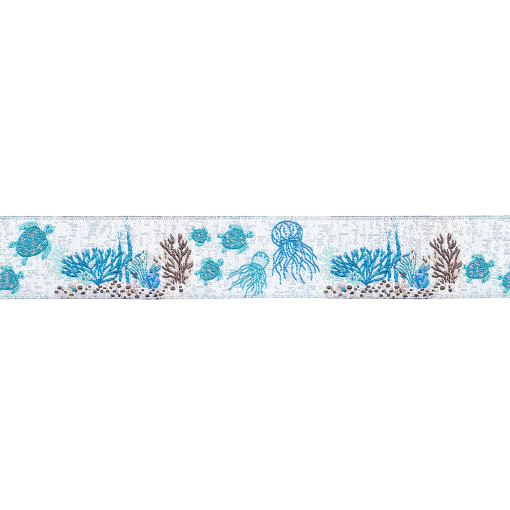 Gulf Breeze - Turtle Bay - 7/8" width - by Becca Plymale - 15 Yard Spool