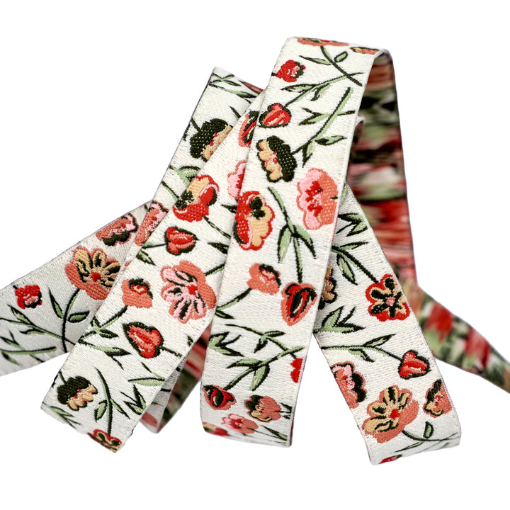 Spruce - Tulip Time - 5/8" width - by Sharon Holland - 15 Yard Spool