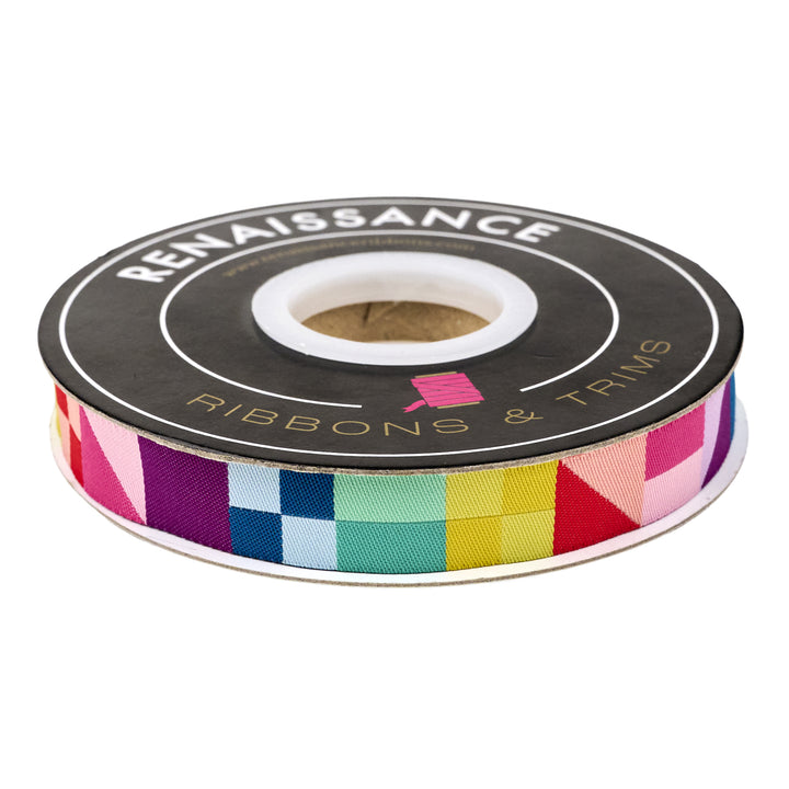 The Genesis of a Journey - Around the Block - 5/8" width - by Genesis Hall - 15 Yard Spool