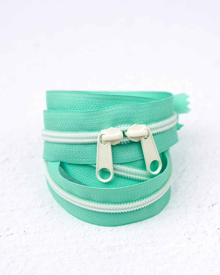 Beach Glass - Handbag Zipper - Renaissance Ribbons