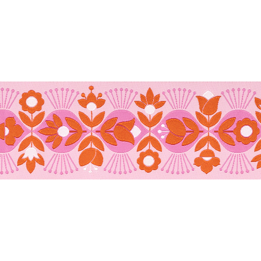 Legendary - Beg Your Garden in Wild Orchid - 1-7/8" width - by Tula Pink - 15 Yard Spool (Preorder)