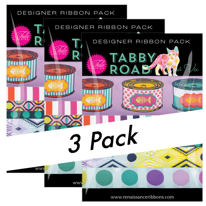 Tula Pink - Tabby Road Deja Vu - Designer Pack - PRO 3 PK