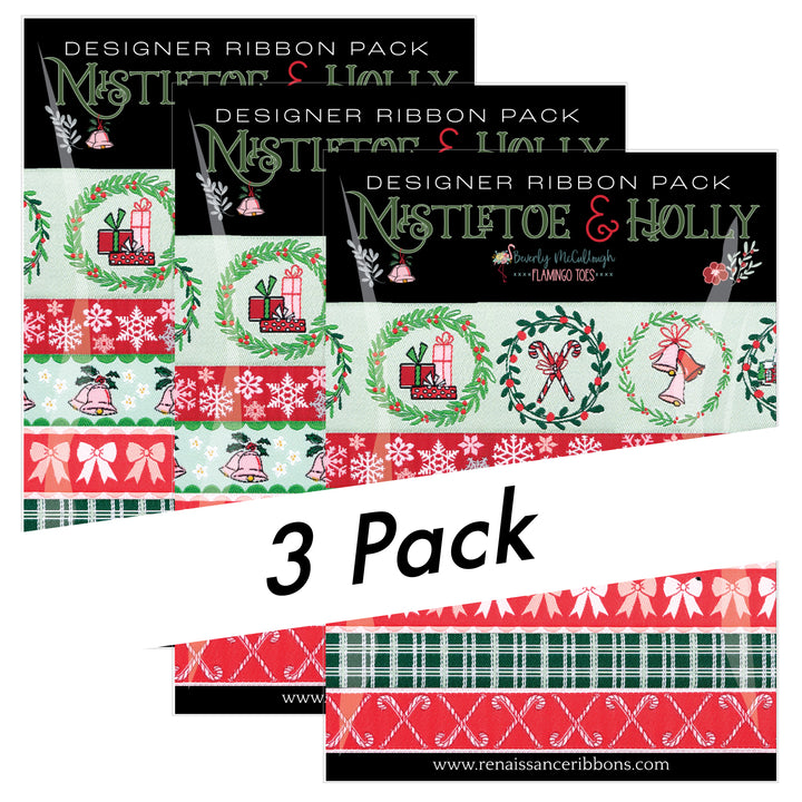 Mistletoe and Holly - Designer Pack - PRO 3 PACK
