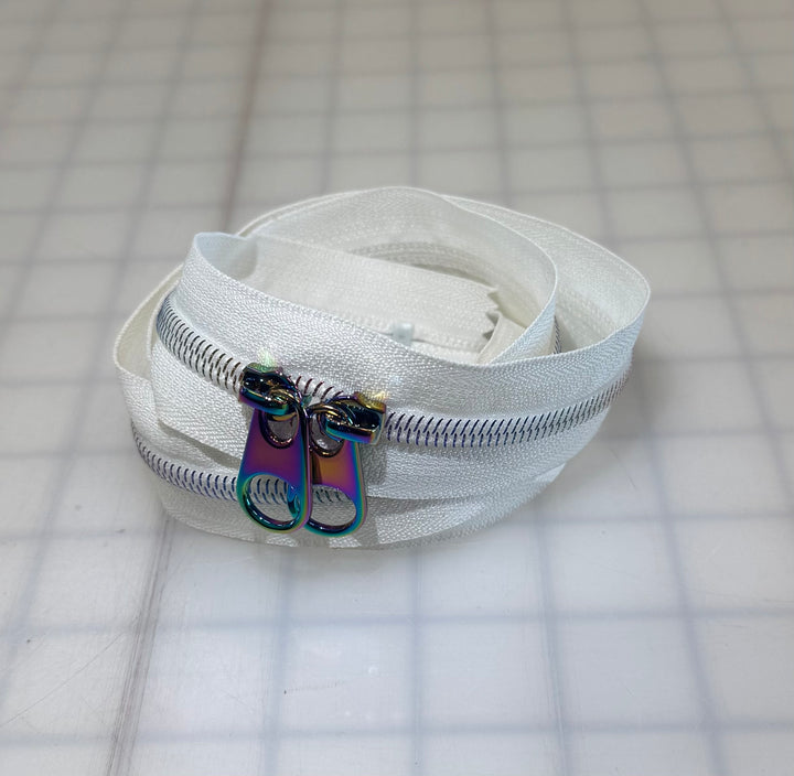 Cloud Dancer - Handbag Zipper - Renaissance Ribbons