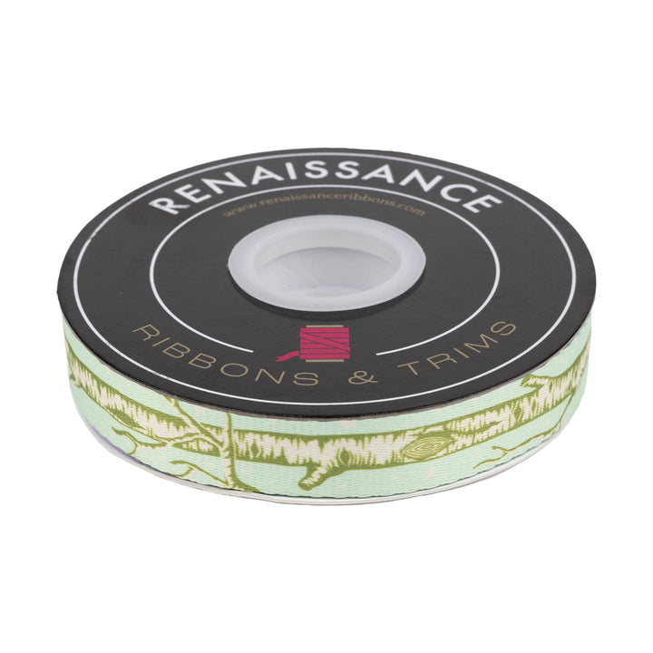 Full Moon Forest II - Little Tree Webbing in Enchanted - 1" width - by Tula Pink - 16 Yard Spool