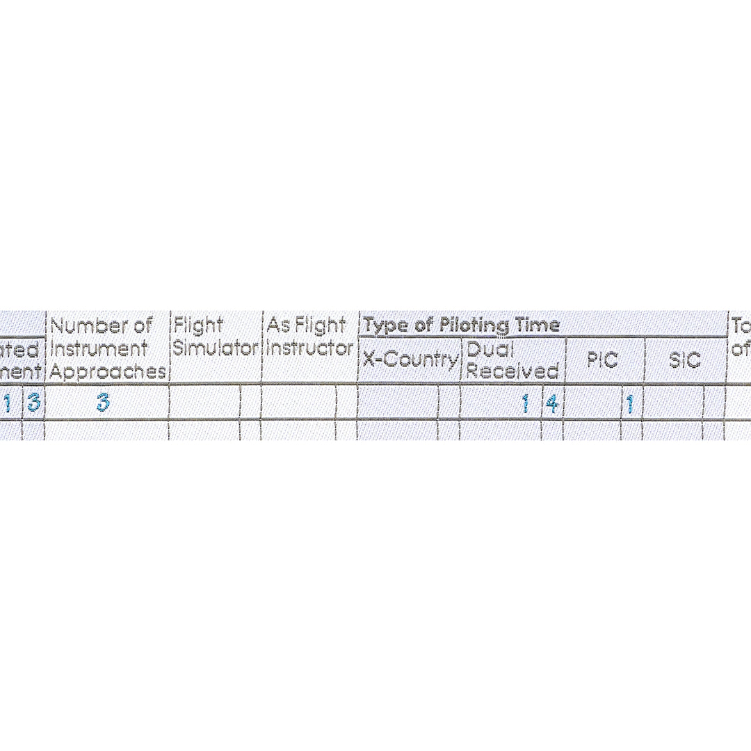 High Flight - Logbook Entry - 1" width - by Sarah Thomas - 15 Yard Spool