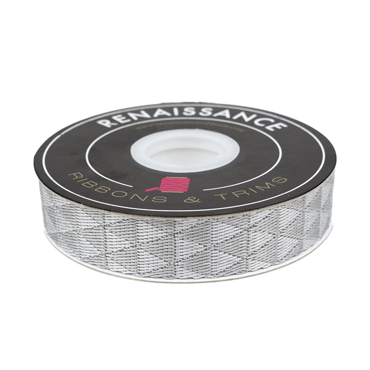 Graywork - Kinda Shady in Whisper WEBBING - 1" width - by Tula Pink - 16 Yard Spool