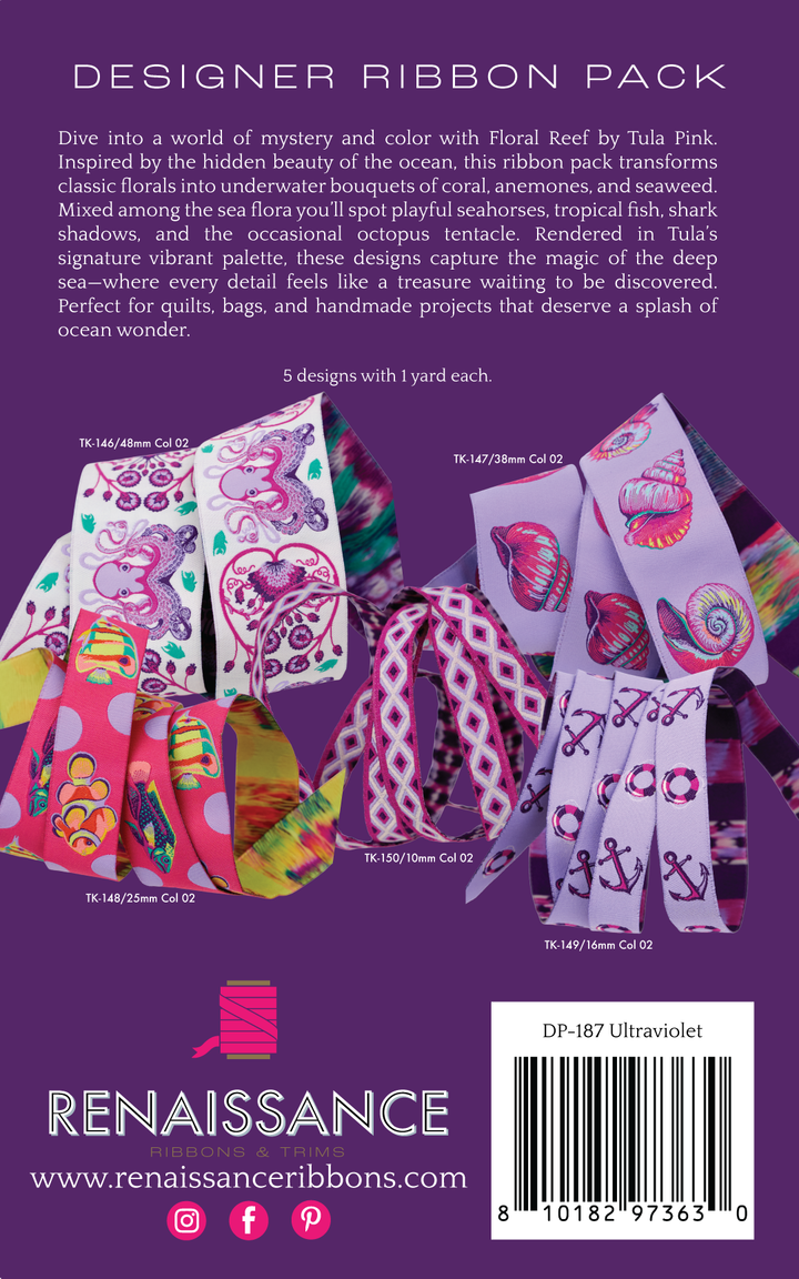 Floral Reef - Ultraviolet - Designer Pack - PRO 3 PACK