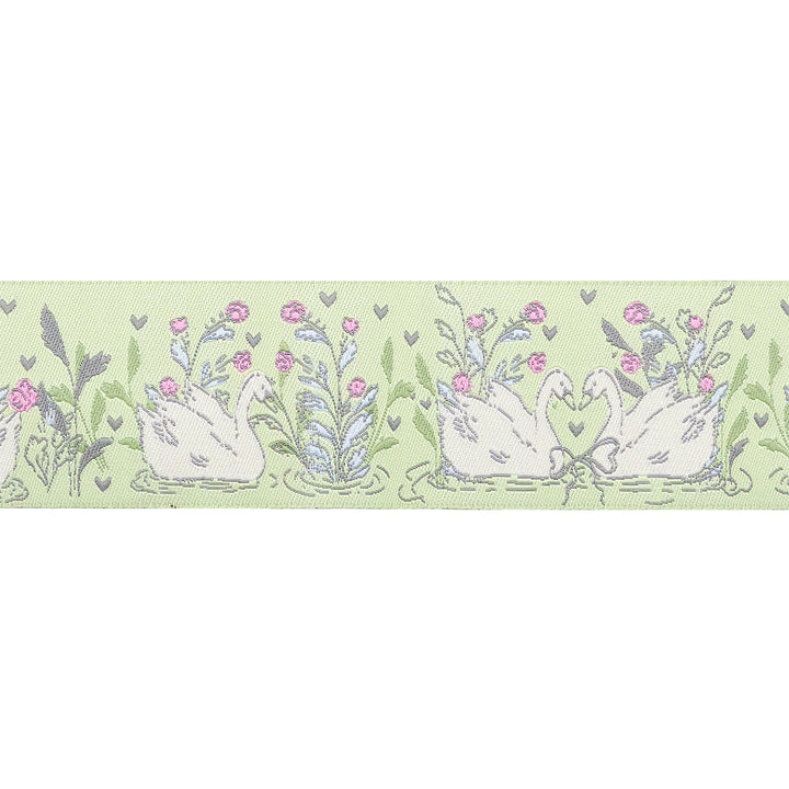 Mademoiselle - Swan Soiree - 1-1/2" width - by Patty Basemi - 15 Yard Spool