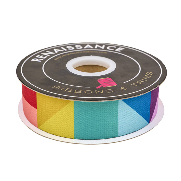 The Genesis of a Journey - Around the Block WEBBING - 1-1/2" width - by Genesis Hall - 16 Yard Spool