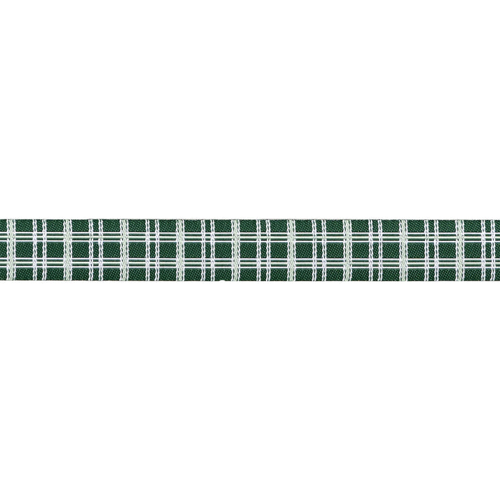 Mistletoe and Holly - Winter Plaid - 5/8" width - by Beverly McCullough - 15 Yard Spool