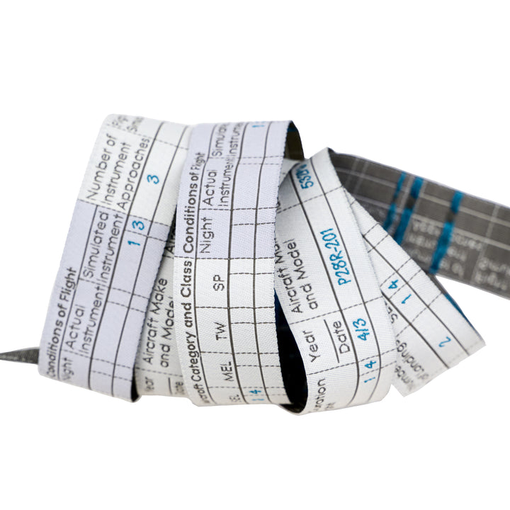 High Flight - Logbook Entry - 1" width - by Sarah Thomas - 15 Yard Spool