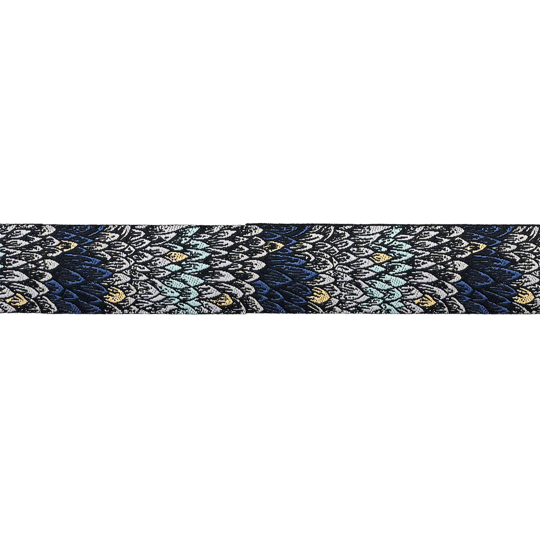 Fire Glow - Scales - 7/8" width - by Sarah Watts - 15 Yard Spool