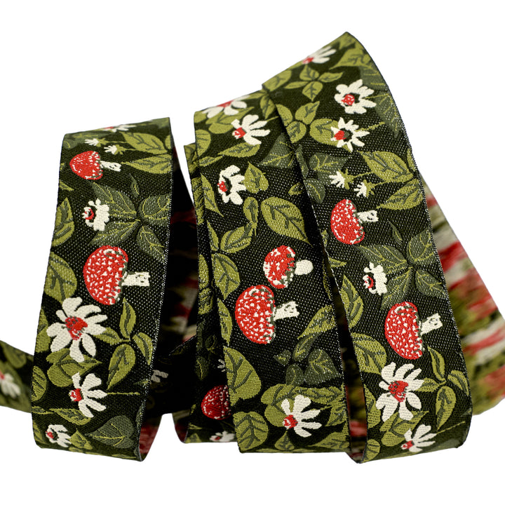 Spruce - Woodland Walk - 7/8" width - by Sharon Holland - 15 Yard Spool