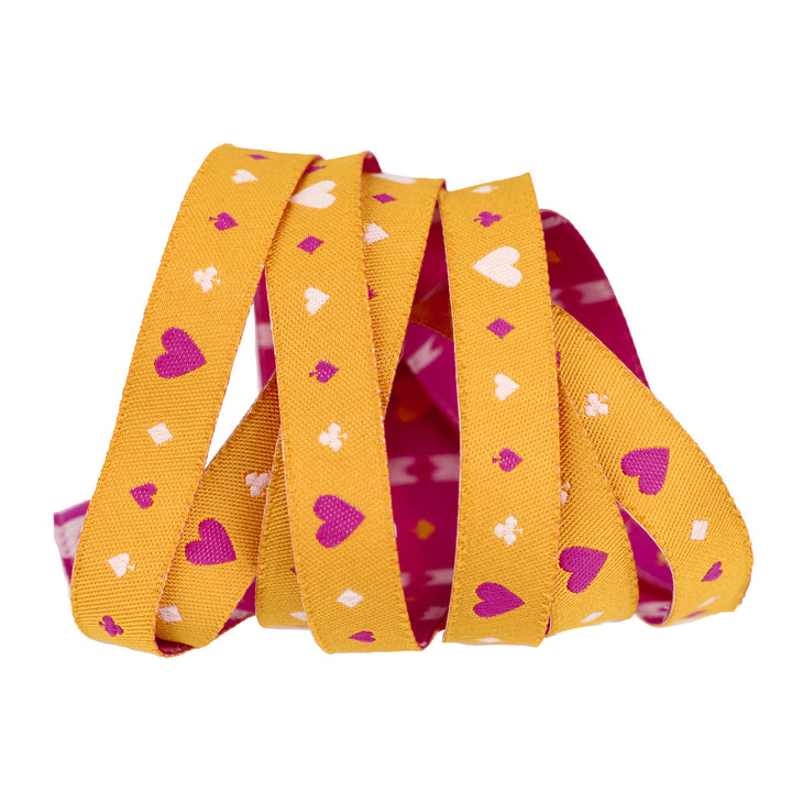 Hello Alice - Suits - 1/2" width - by Sarah Watts - 15 Yard Spool