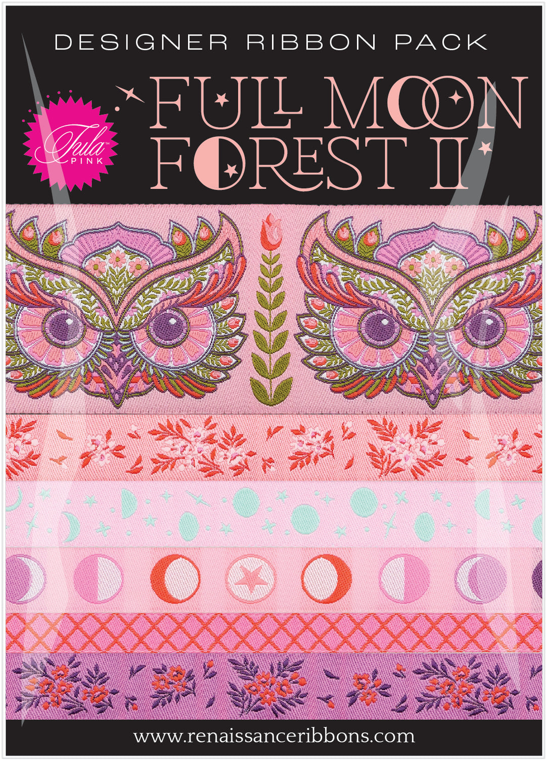 Tula Pink - Full Moon Forest II Designer Pack - Honey - PRO 3 PACK