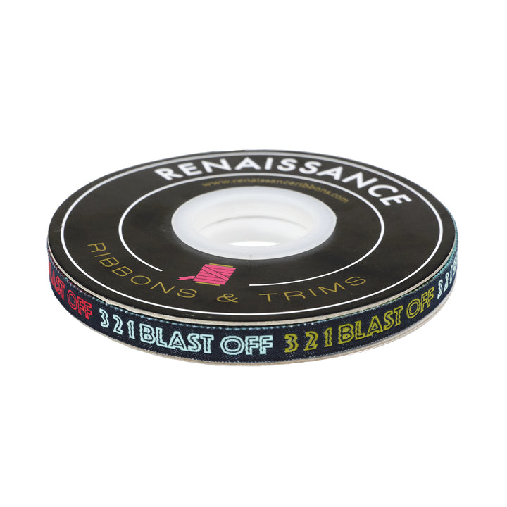 3, 2, 1... Blastoff - 3, 2, 1...Blastoff 3/8" - by Stacy Iest Hsu - 15 Yard Spool