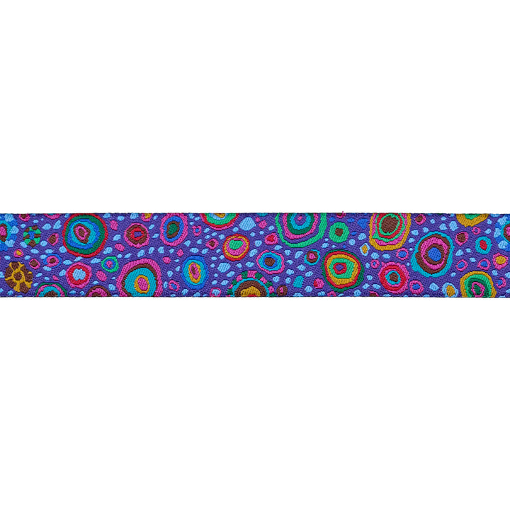Roman Glass in Purple - 1-1/2" width - Kaffe Classics 2024 - 15 Yard Spool