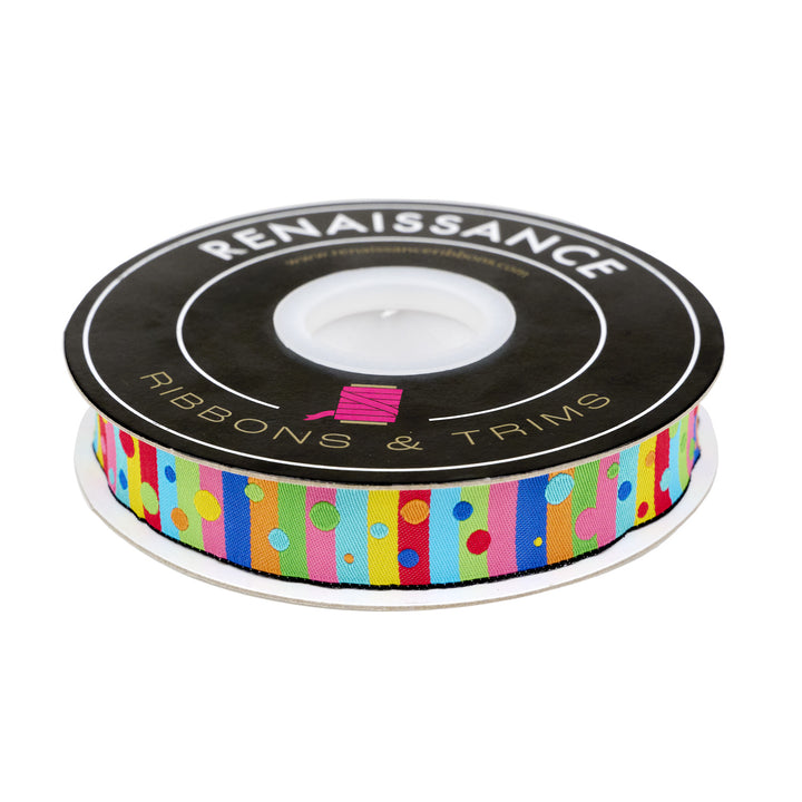Soda Pop - Bubbly Stripe - 7/8" width - by Sue Penn - 15 Yard Spool