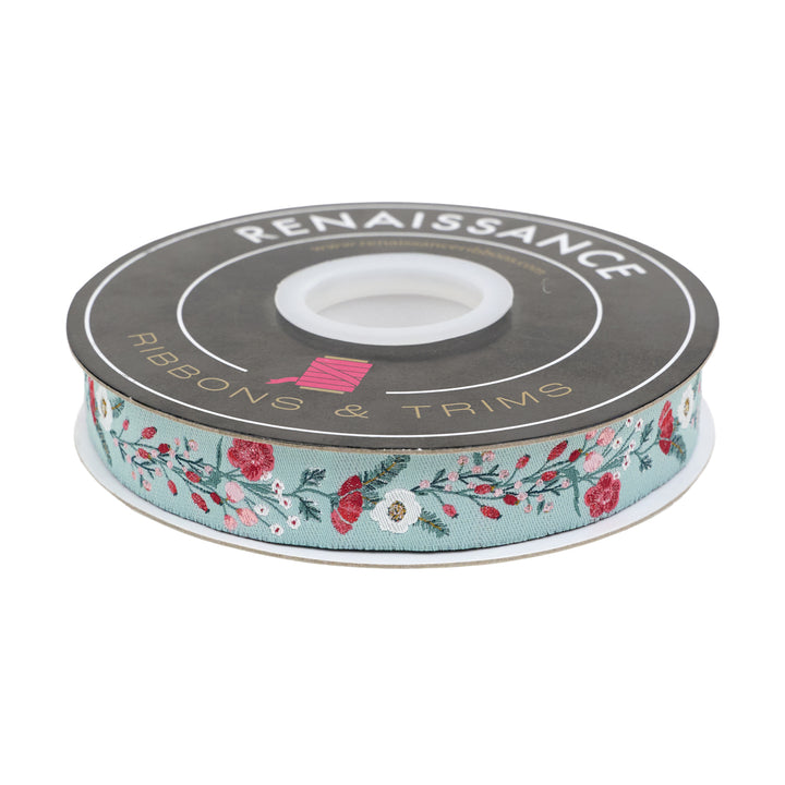 Adventale - Merriment Flora - 7/8" width - by Katarina Roccella - 15 Yard Spool