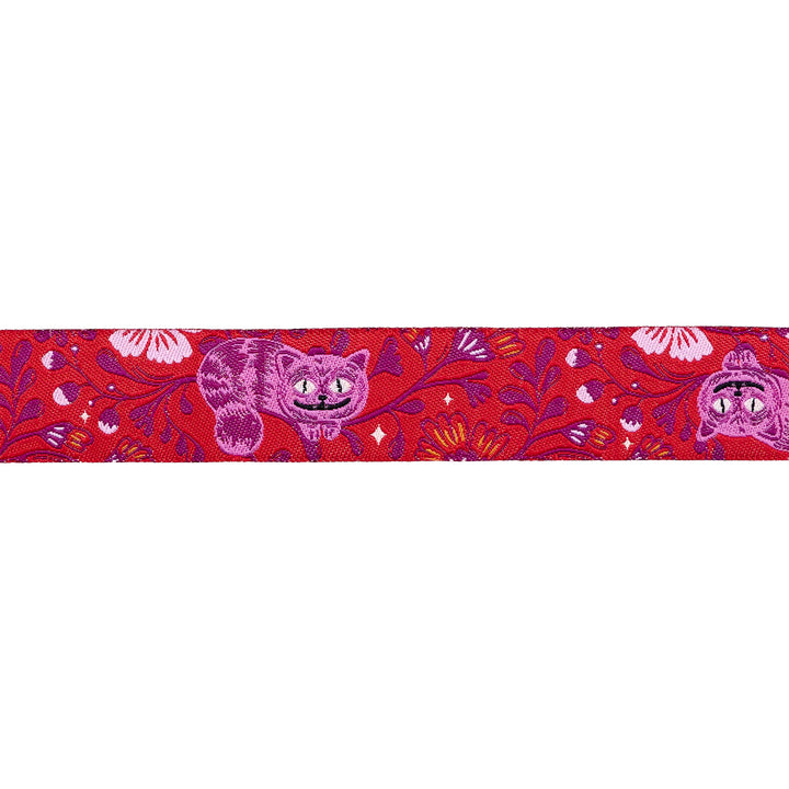 Hello Alice - Cheshire - 7/8" width - by Sarah Watts - 15 Yard Spool