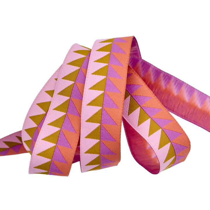 Ramble - Half Square Triangles - 7/8" width - by Tara Faughnan - 15 Yard Spool