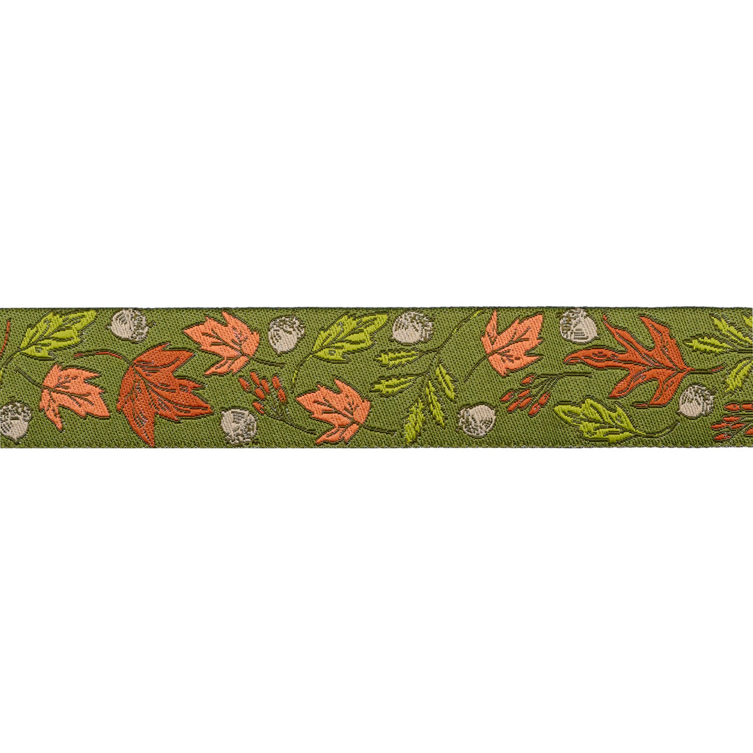 Forest Floor in Moss - 1" width - The Great Outdoors by Stacy Iest Hsu - 15 Yard Spool