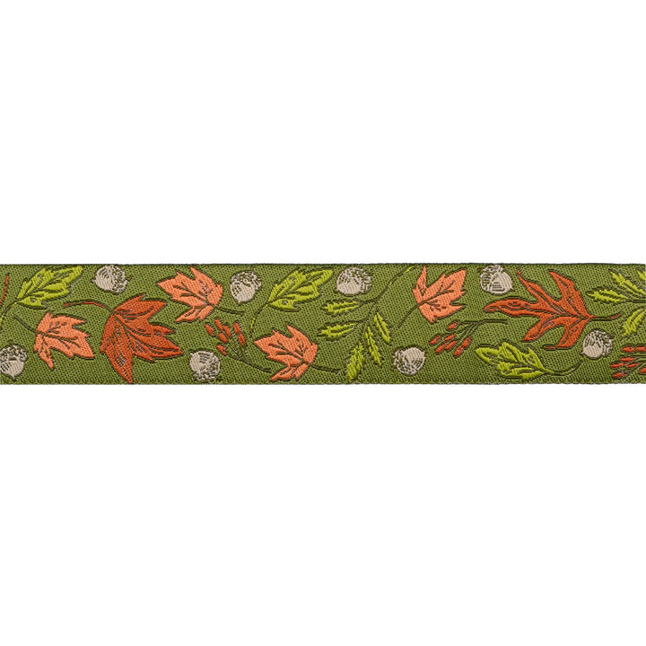 Forest Floor in Moss - 1" width - The Great Outdoors by Stacy Iest Hsu - 15 Yard Spool
