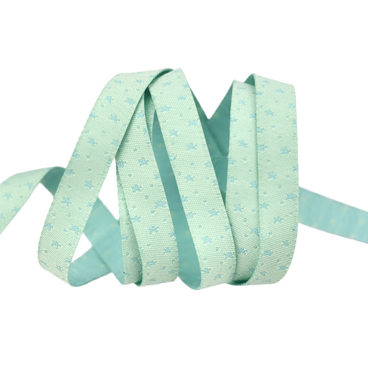 Celestial Garden - Starlit Sky in Mist - 3/8" width - by Alexandra Bordallo - 15 Yard Spool
