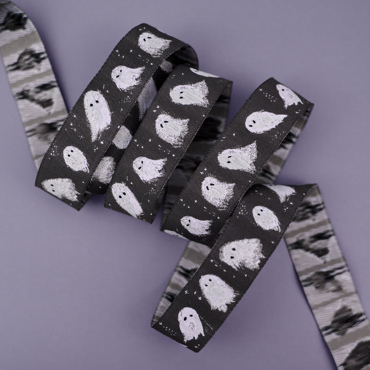 Enshadow - Ghosts - 7/8" width - by Katarina Roccella - 15 Yard Spool