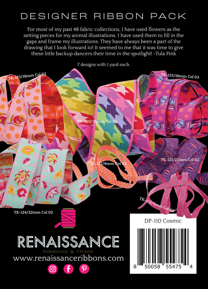 Tula Pink - Untamed in Cosmic - Designer Pack PRO 3 PK