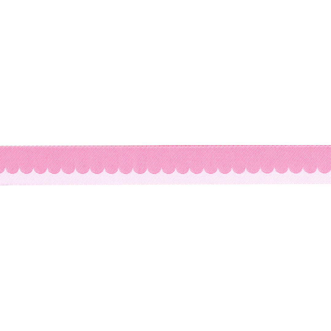 Love Notes - Scallop - 5/8" width - by Renaissance Ribbons - 15 Yard Spool