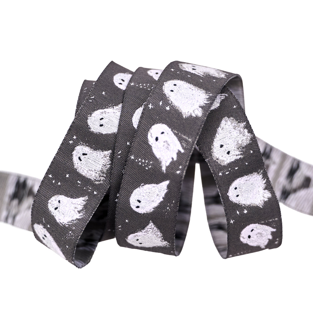 Enshadow - Ghosts - 7/8" width - by Katarina Roccella - 15 Yard Spool