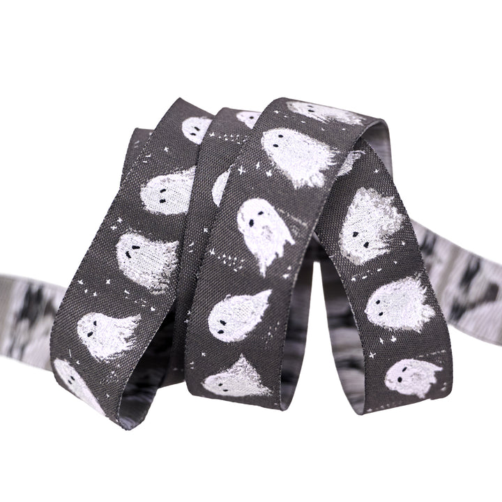 Enshadow - Ghosts - 7/8" width - by Katarina Roccella - 15 Yard Spool
