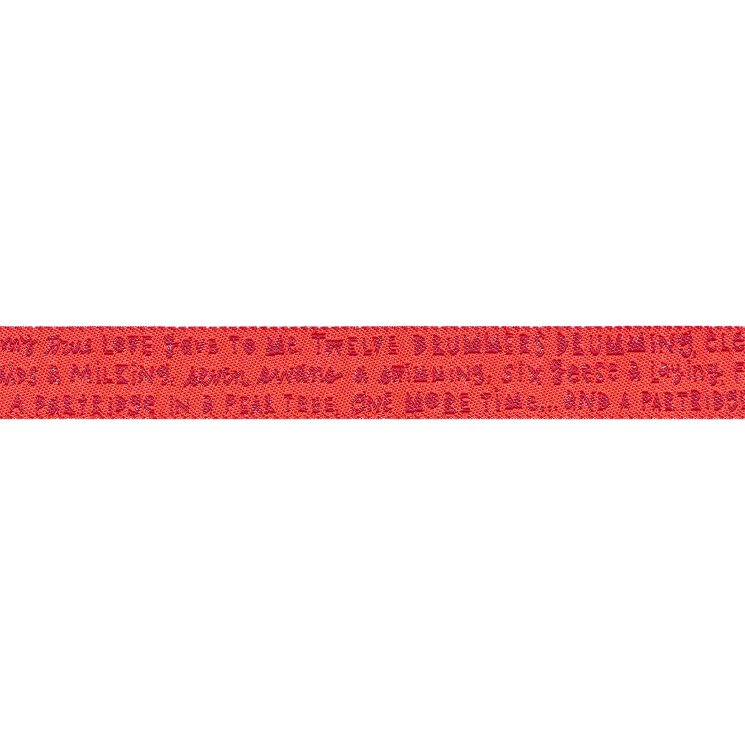 12 Days of Christmas - 6 Geese Laying - 5/8" width - by Cori Dantini - 15 Yard Spool