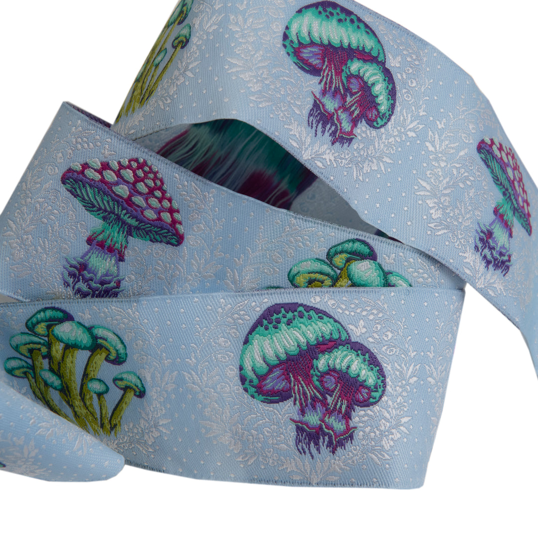 Down to Earth - Morel Support in Daybreak - 1-1/2" width - by Tula Pink - 15 yd spool (Preorder)